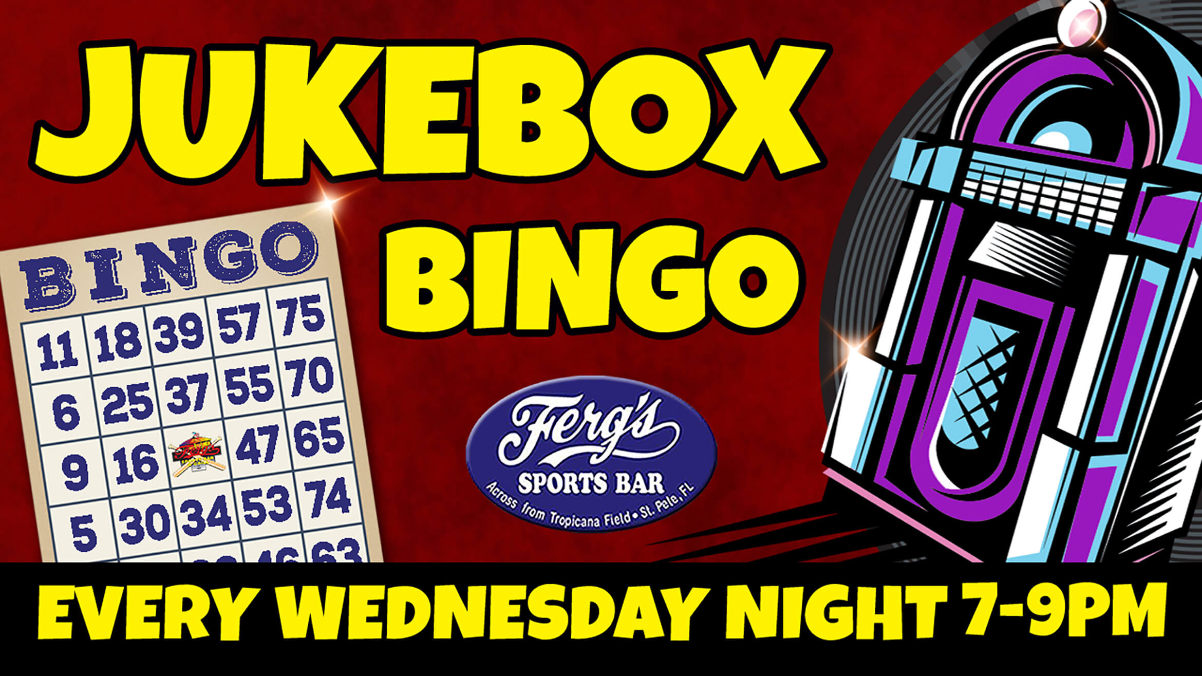 Ferg's Jukebox Bingo