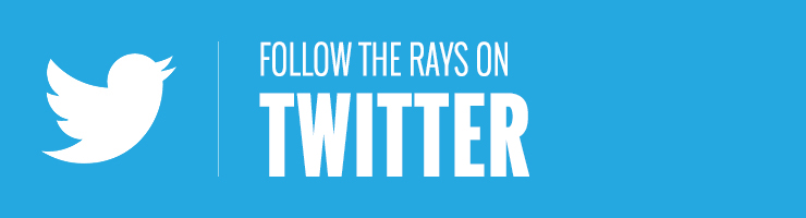 Follow the Rays on Twitter