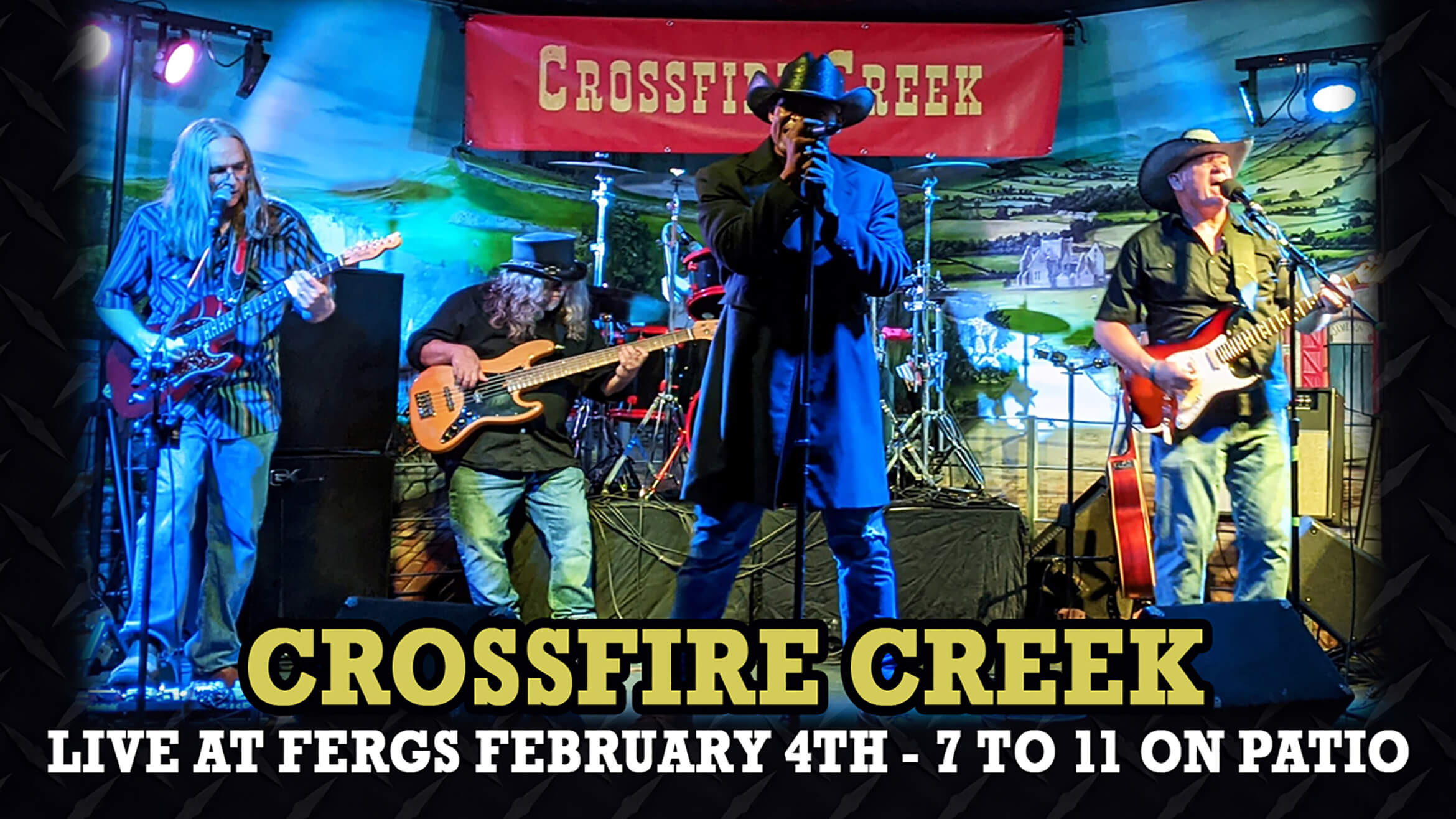 Crossfire Creek Band at Ferg's - February 4th, 2022