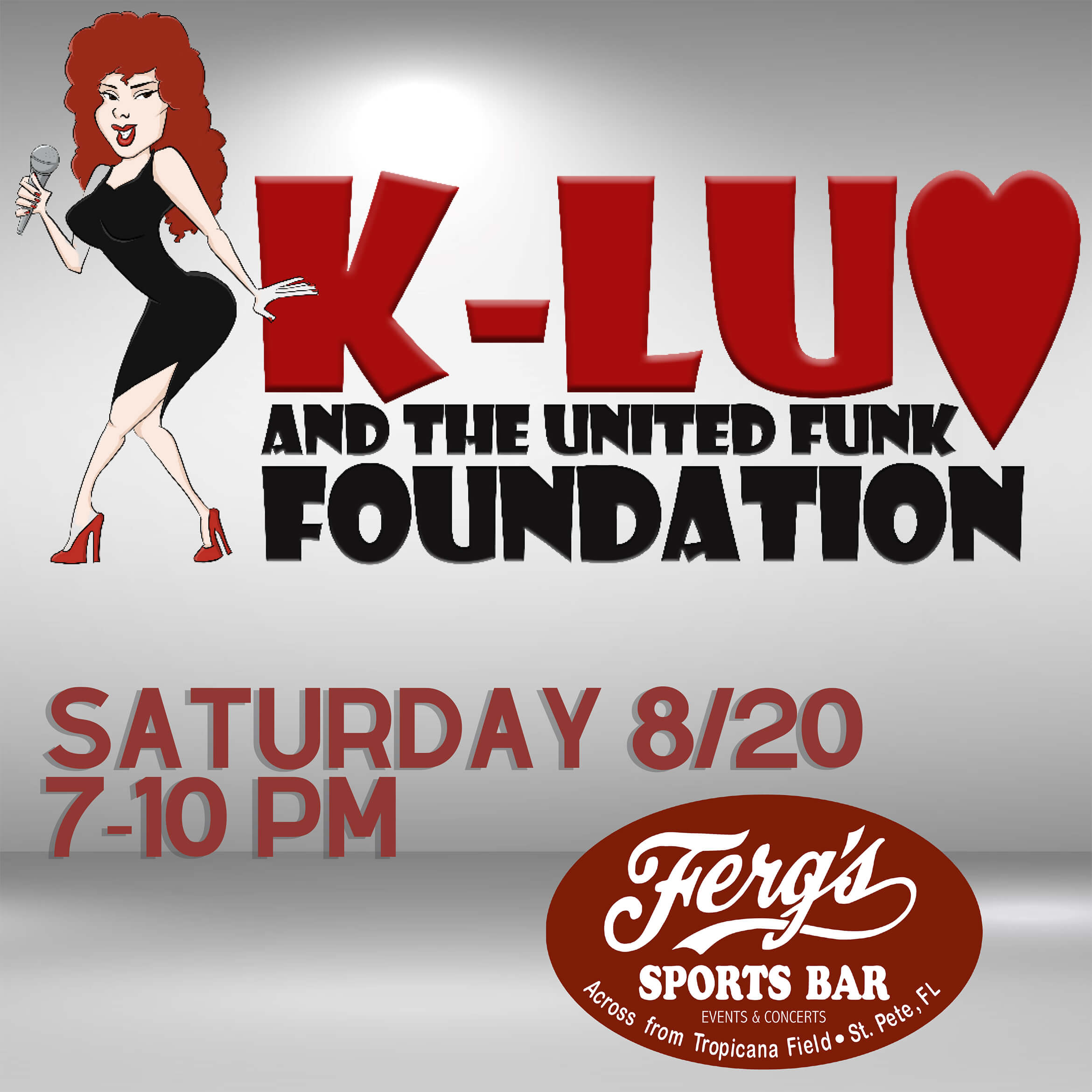 K-Luv and the United Funk Foundation @ Ferg's Sports Bar